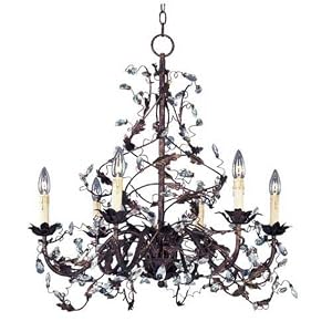 Maxim Lighting 2853OI Elegante 12 Light Two Tier Chandelier in Oil Rubbed Bronze by Maxim Lighting