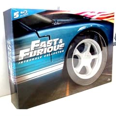 Fast and Furious - L'int�grale 5 films - Edition pneu [Blu-ray]