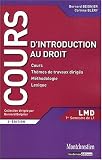 Revue Montchrestien  / Introduction au droit : Cours et travaux dirigés premier semestre L1