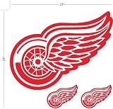Trademarx Detroit Red Wings Peel And Stick Wall Logo