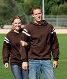 Sport-Tek Pullover Hooded Sweatshirt with Mesh Arm Stripe (F261)