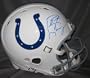 Signed Peyton Manning Helmet - Revolution Fs - Autographed NFL Helmets
