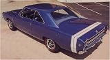 1968 Dart Swinger Bumble Bee Stripe Kit - BLACK