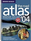 USA, Canada and Mexico Midsize Deluxe Road Atlas 2004 (Rand McNally Mid-Size Road Atlas: Deluxe)
