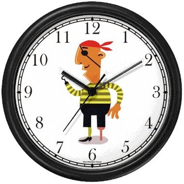 Pirate with Hook & (White Frame)