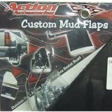 Action Accessories 1004 Direct Fit Bow-Tie Mud Flap - 2 Piece by Action Accessories