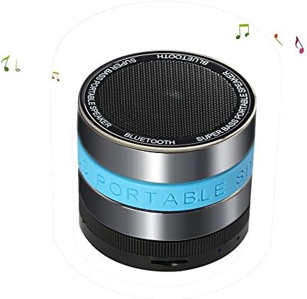 Amoker Bluetooth Wireless Speaker with Microphone, Compatible with iPhone 3, 3s, 4, 4s, 5, 5s iPad, HTC, Sony, FM Radio, Auxiliary Input, Rechargeable Battery, Super Bass