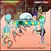Londons Times Funny Aliens Cartoons - Alien Teenage Troubles - Coffee Gift Baskets - Coffee Gift Basket Image