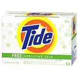 Tide Free Powder Detergent, 80-Load Boxes (Pack of 3)