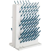 Bel-Art Scienceware 189330023 Lab-Aire II Double-Sided Non-Electric Benchtop Drying Rack, 14.75" Width x 10" Depth x 22.4" Height