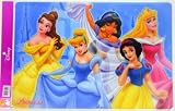 Blue Disney Princess Plastic Placemat
