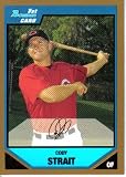 2007 Bowman Prospects Gold BP108 Cody Strait Cincinnati Reds (Rookie Parallel - Baseball Cards)