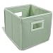 Fabric Folding Bin - Sage