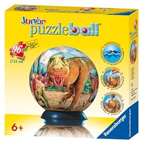 Ravensburger Dinosaurs - 96 Piece puzzleball