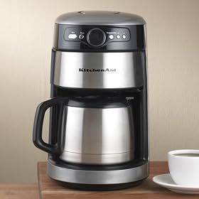 KitchenAid 12-Cup Thermal Coffee Maker: SilverKitchenAid 12-Cup Thermal Carafe Coffee Maker