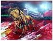 Miss State Painting - Standing Guard at Davis Wade Stadium