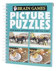 Brain Games Picture Puzzles #6, How Many Differences Can You Find?