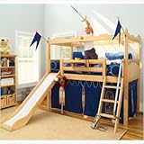 Maxtrix Twin Castle Bed with Slide