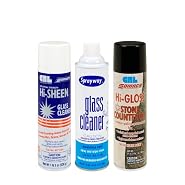 Ultimate Sprayway Cleaning Package -3 Cans & Microfiber Cloth