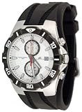 Adee Kaye Dapper Sports Chronograph Watch with Cuff Rubber Strap Model AK-6202-M7