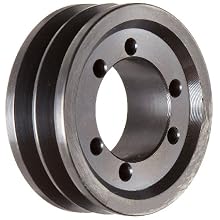 Martin Hi-Cap QD Sheave, 3V Belt Section, 2 Grooves, Class 30 Gray Cast Iron