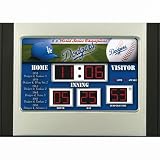 Los Angeles Dodgers Scoreboard Desk Clock