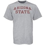 Arizona State Sun Devils Ash Arch Logo T-shirt
