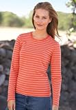 Long-Sleeve Striped Crewneck