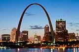 St. Louis - 24"W x 16"H - Peel and Stick Wall Decal by Wallmonkeys