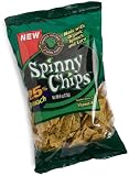 Spinny Chips, Spinach Infused Corn Chips, 6-Ounce Bags (Pack of 12)