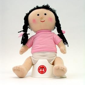 Once Upon A Potty Plush Doll Set With Mini-Potty - Girl by Child Matters