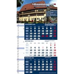 Drei-Monatskalender Sachsen-Anhalt 2011: Praktischer Monatsplaner mit s�chs.-anh. Kalendarium