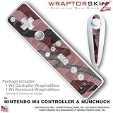 Nintendo Wii Remote Controller Skins - Camouflage Pink WraptorSkinz TM Kit by TuneTattooz TM