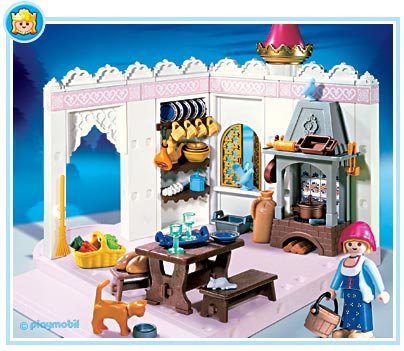 Childrens Toyshop  Toys : Playmobil Royal Kitchen