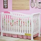 AFG Baby Furniture 6005W Athena Nadia Convertible Crib in White, AFG Baby Furniture 6005W Athena Nadia Convertible Crib in White,