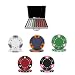 1000 Chip Tri-Color Triple Crown Set w/Aluminum Ca