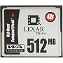 Lexar Media 512 MB CompactFlash HSS (40X) CF512-40-278