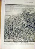 同盟勝利 Ww1 の地図ドイツ帝国古い印刷物 1918 年 勝利一