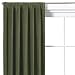 Velvet Window Panel - Picnic Green (120x54")