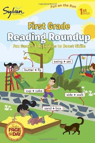 1st Grade Reading Roundup (Sylvan Fun on the Run Series) (Sylvan Fun on the Run Series, Language Arts)
