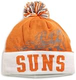 NBA Men's Long Knit Hat - Ke81Z, Phoenix Suns, One Size , Phoenix Suns , Black/Purple