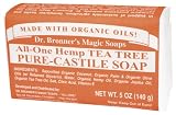 Dr. Bronner - Organic Tea Tree Castile Soap Bar, 5 oz bar