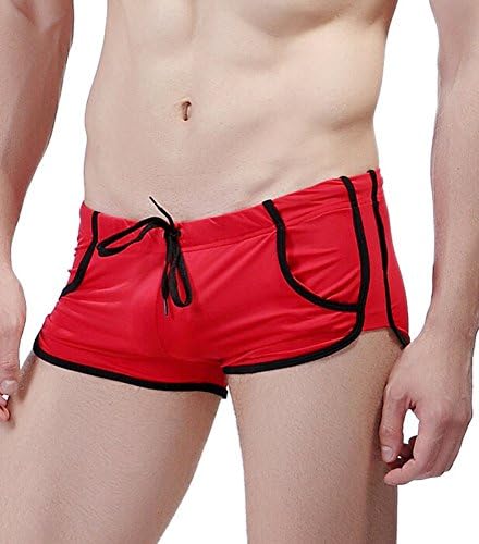 Wellsextoys Mens Swimsuit Beach Breif Bathing Suit Swimming Trunks Man Hipster For Swimming