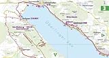 Bikeline Radtourenbuch, Bodensee-Radweg. Rund um den Bodensee, Überlinger See und Untersee. 1:50000.