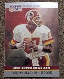 1990 Pro Set Doug Williams # 22 NFL Football Super Bowl MVP Card