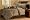 9PC PAISLEY DESIGN BROWN / BLUE COMFORTER SET W/ MATCHING PILLOWS, QUEEN