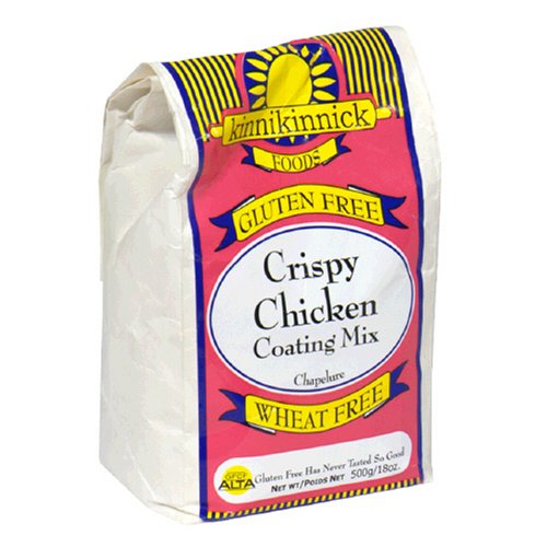 Kinnikinnick Foods Gluten-Free Crispy Chicken Coating Mix, 18-Ounce Bags (Pack of 6) by Bread Crumbs