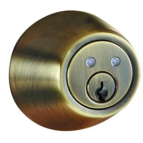 Morning Industry RF-01AQ Radio Frequency Remote Deadbolt, Antique Brass by Morning Industry
