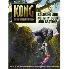 King Kong: Coloring and Activity Book and Crayons (King Kong)