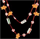 Review Kurt Adler  / Pack Of 2 Candy & Gingerbread Christmas Garlands 6'
